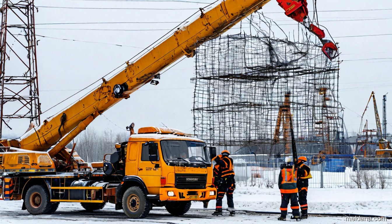 Монтаж антидроновой сетки и ЗОК под ключ в 