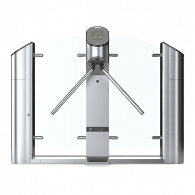 Тумбовый турникет Praktika T-03-K со встроенным картоприёмником 