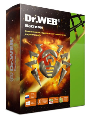 Ключ активации DR.Web 1PC Anti-virus с Криптографом 1Y (LHW-AR-12M-2-A3) 